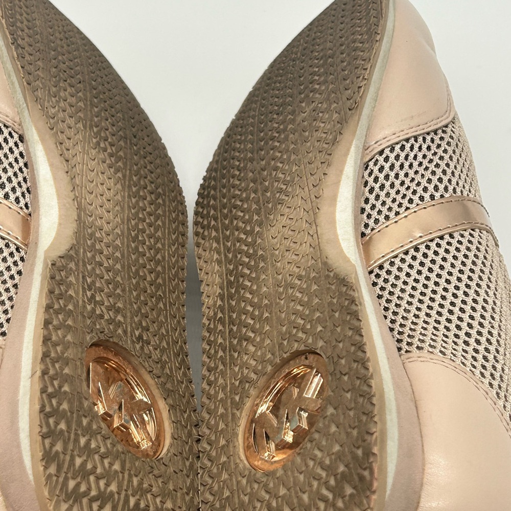 MICHAEL Michael Kors  Maggie Blush Pink Sneakers 8 - Picture 15 of 15